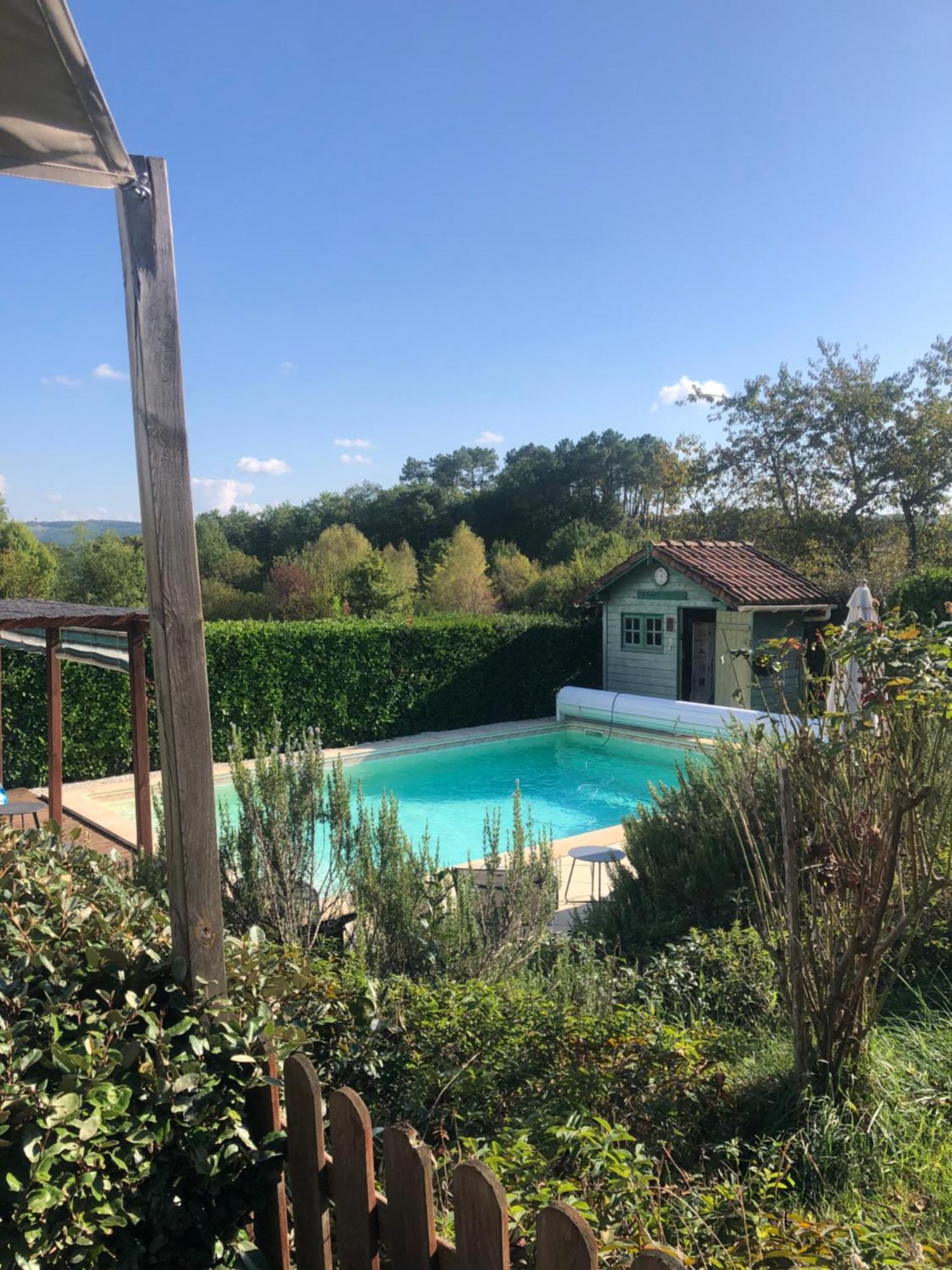 Gite La Terrasse - Private Pool Soturac Extérieur photo